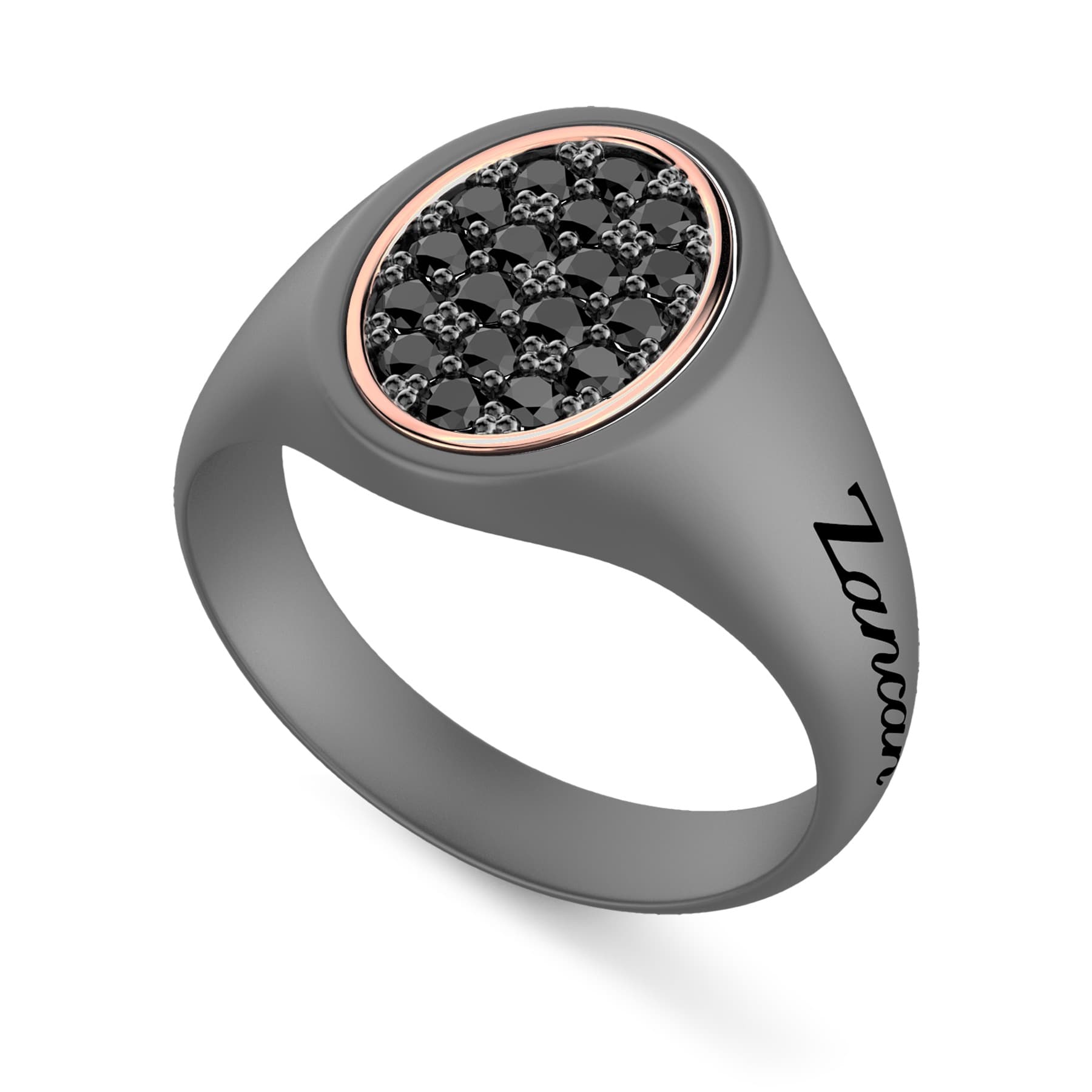 ZANCAN Eternity Titanium férfi gyűrű