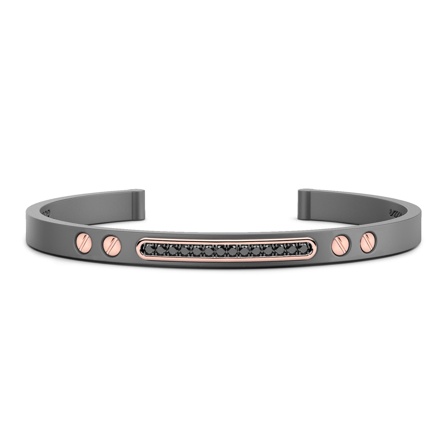 ZANCAN Eternity Titanium férfi karperec
