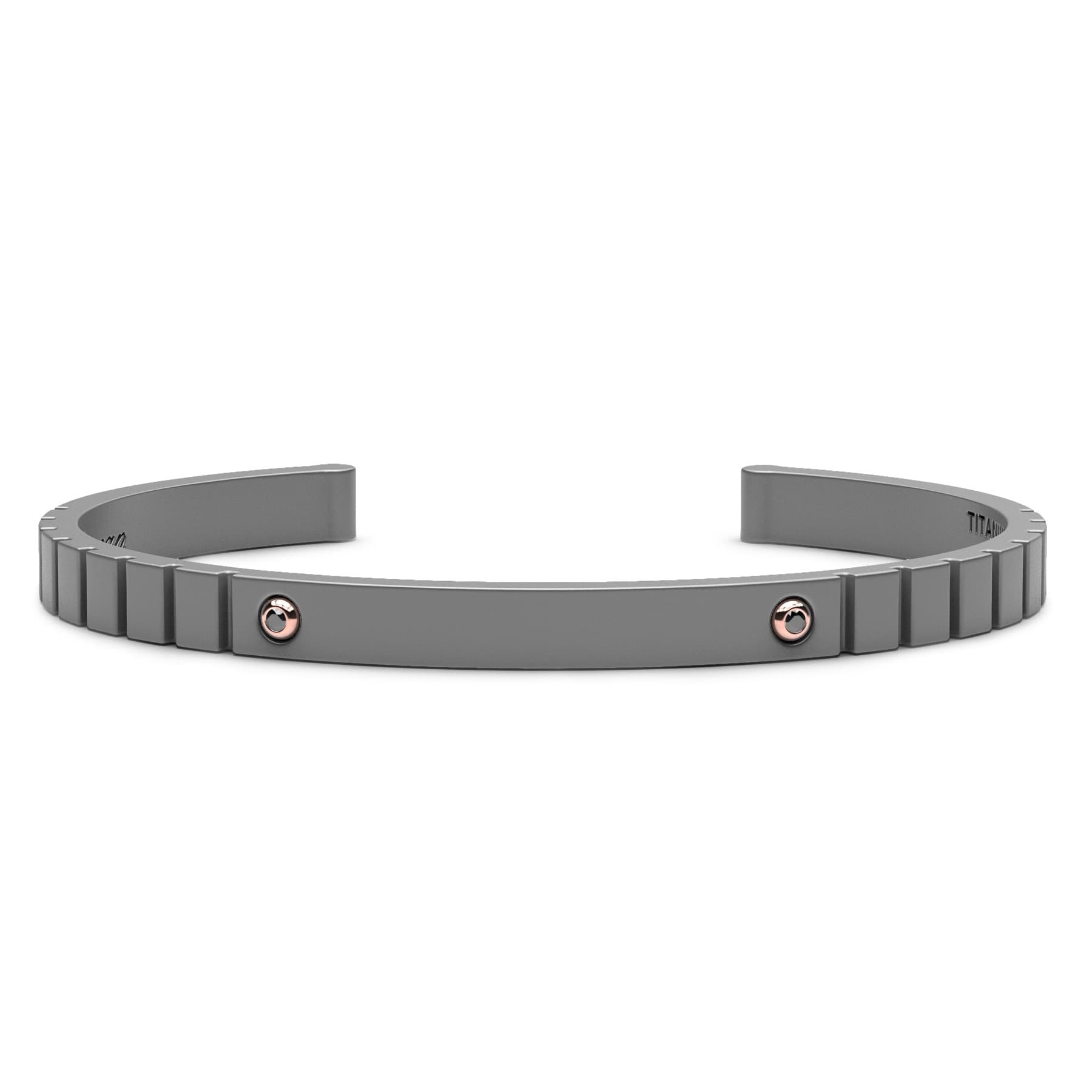 ZANCAN Eternity Titanium férfi karperec