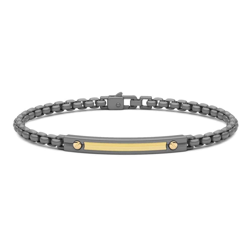 ZANCAN Eternity Titanium férfi karlánc