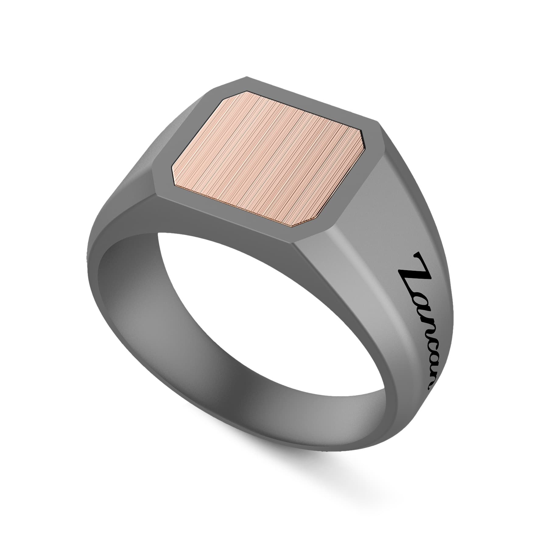 ZANCAN Eternity Titanium férfi gyűrű