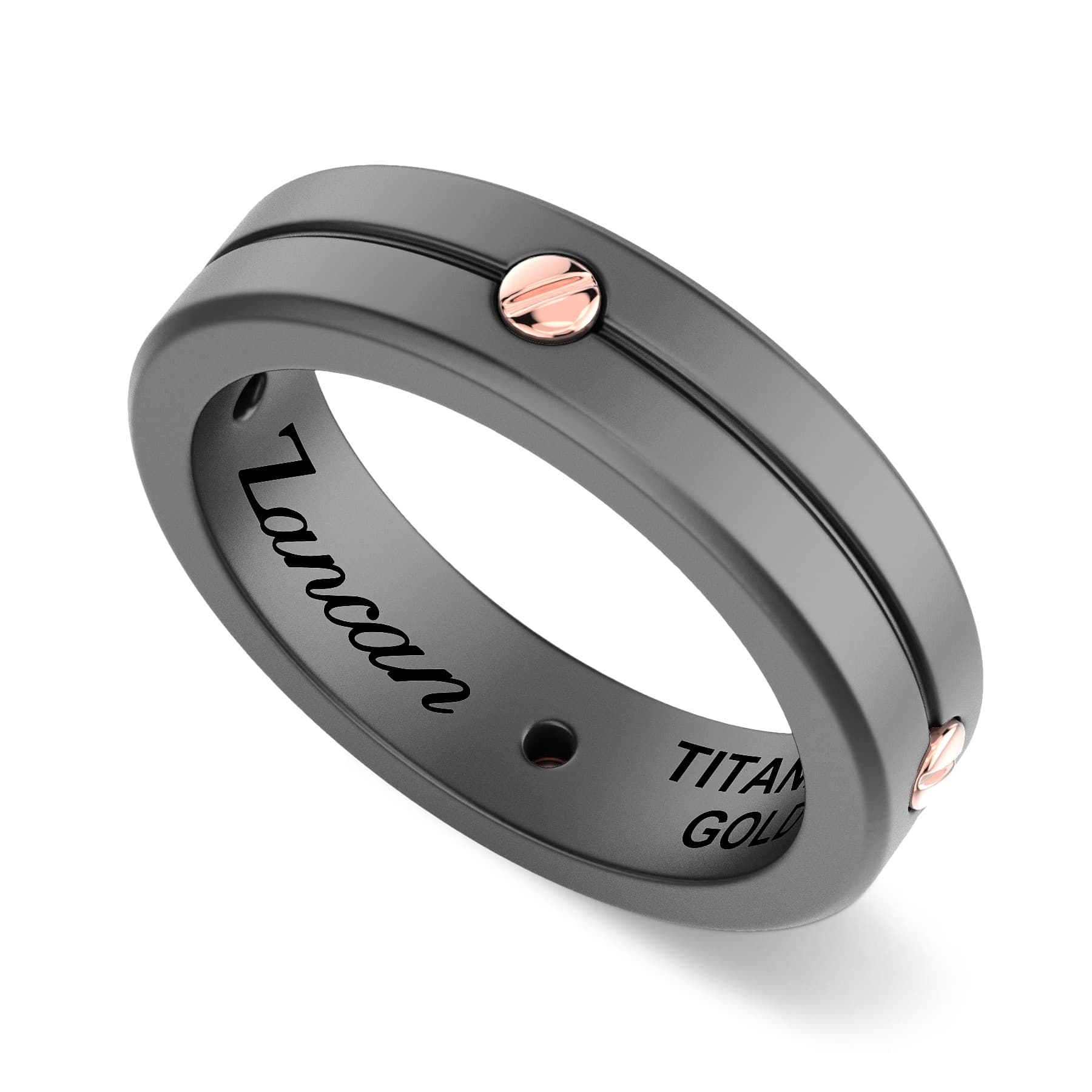 ZANCAN Eternity Titanium férfi gyűrű