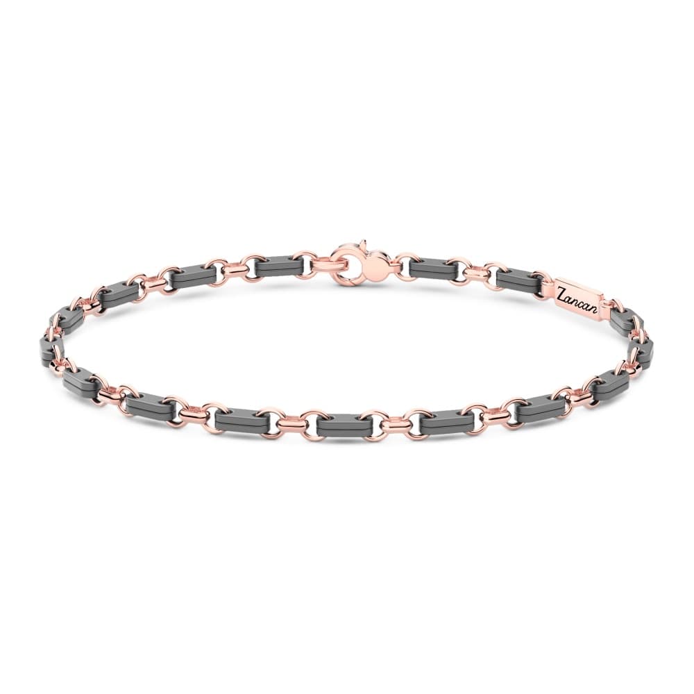 ZANCAN Eternity Titanium férfi karlánc