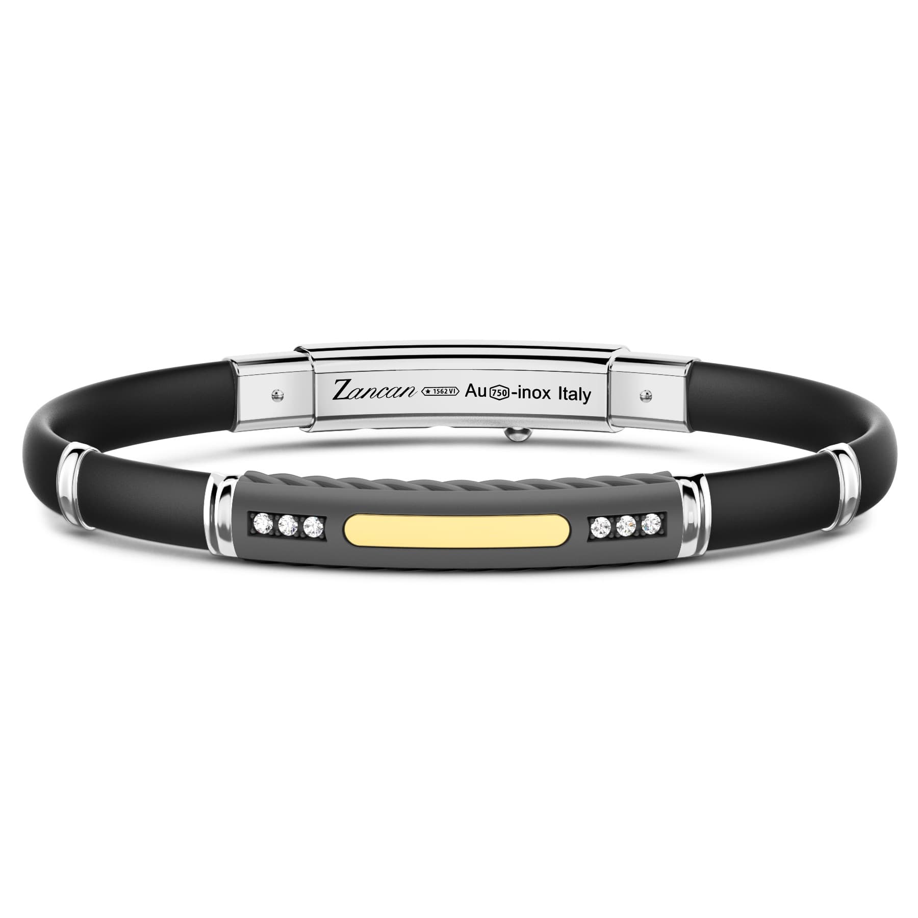 ZANCAN Eternity Titanium férfi karkötő